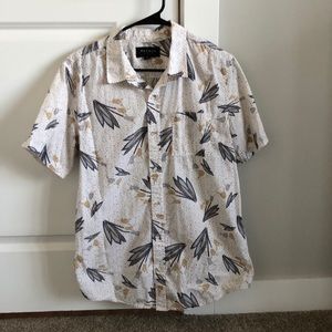 PACSUN button down shirt short sleeve